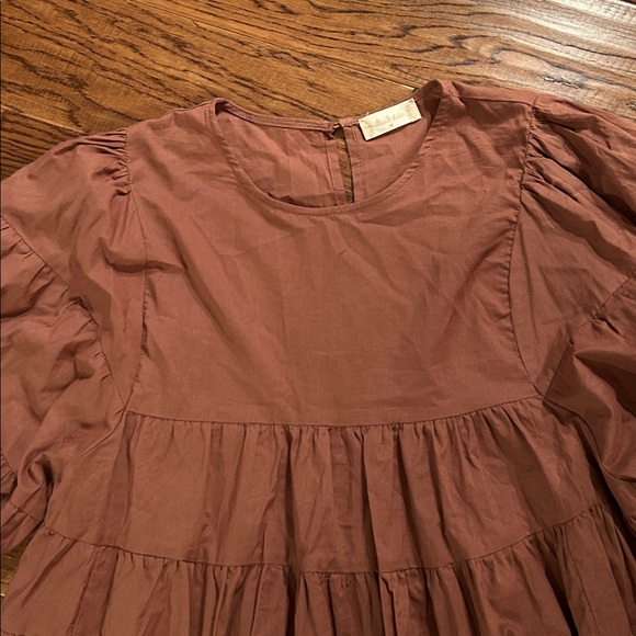 Altar'd State Cinnamon Colored Blouse - Picture 3 of 8